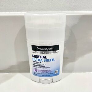 ‼️🩵FREE W/ PURCHASE🩵 NEW Neutrogena Mineral Face & Body SPF 50 Stick Sunscreen